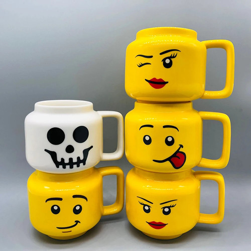 250ml cartoon ceramic mug with - 250ml,