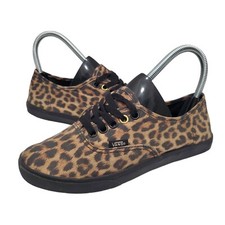 Vans Brown Black Leopard Print