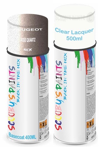 Paint spray for peugeot rose - paint,