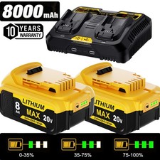 2-Pack Lithium Ion Battery For