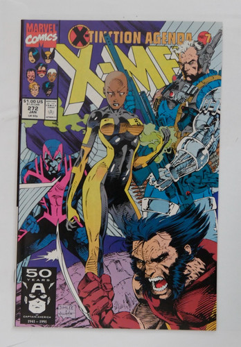Uncanny men 272 marvel - uncanny, x-men