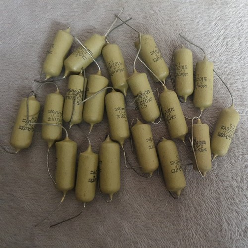 Joblot mullard mustard - x,