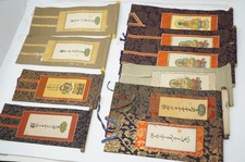 Japanese Picture Scroll Collection Vintage Buddhist Kakejuku Wall Art 0610E2