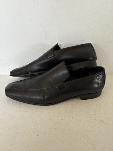 Gucci loafers black leather - loafers,