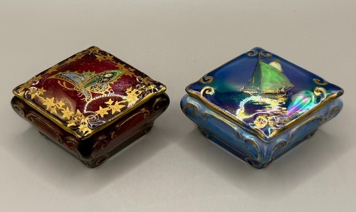 Two vintage crown devon lustre - vintage,
