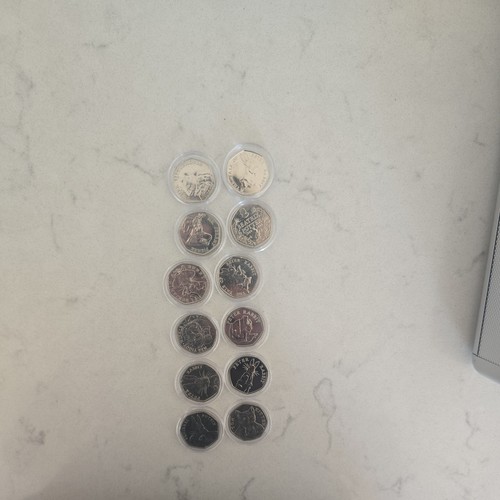 Beatrix potter 50p coins - potter,