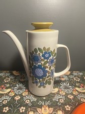 J & G Meakin Coffee Pot ‘Topic’ Flowers