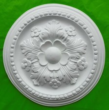 Plaster Ceiling Rose Tudor