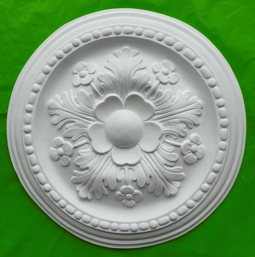 Plaster ceiling rose tudor - plaster,