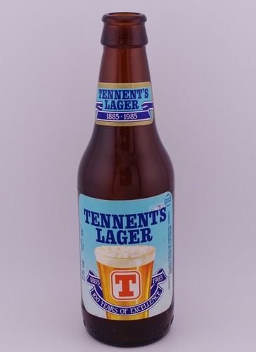 Tennent lager 1885 1985 - tennent's,