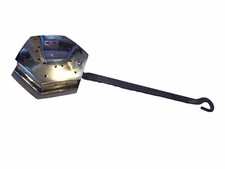 Antique Pierced Brass Chestnut