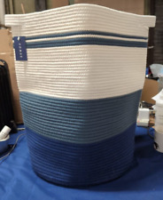 COMSE Extra Large Laundry Basket, Tall Blanket Basket Laundry Hamper 60cm x 40cm