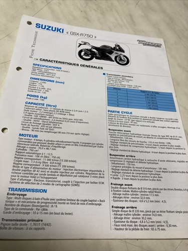 Suzuki gsx r750 750 - l1, gsx-r