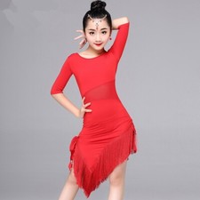 Kids Girls Latin Dance Dress