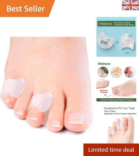 Anatomical gel toe spacers - gel,