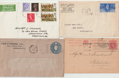 1907 birmingham postal - birmingham,