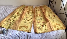 Pair Yellow Dandelion Curtains