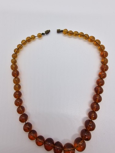 Antique amber glass graduated - antique,