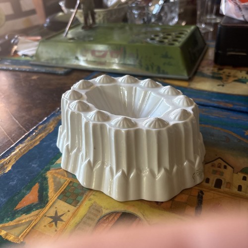 Antique shelley jelly mold - jelly,