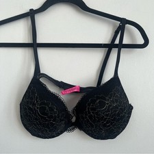 La Senza Lace Black Gold Push