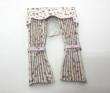 DOLLS HOUSE CURTAINS SET 10 -