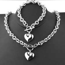 t-bar link necklace and