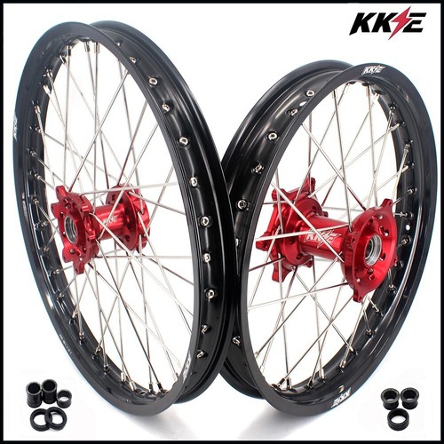Kke mx spoked wheels - 21/19'',