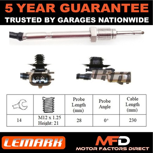 Lemark exhaust gas temperature - exhaust,