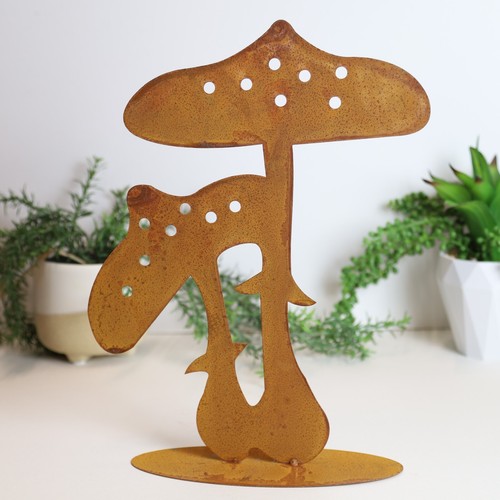 Outdoor rustic rusty metal - rusty,