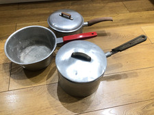 1960s-70s Aluminium pots