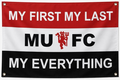 Manchester united flag - manchester, (3x5ft)