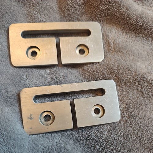 Alloy seat belt escutcheon - seat,