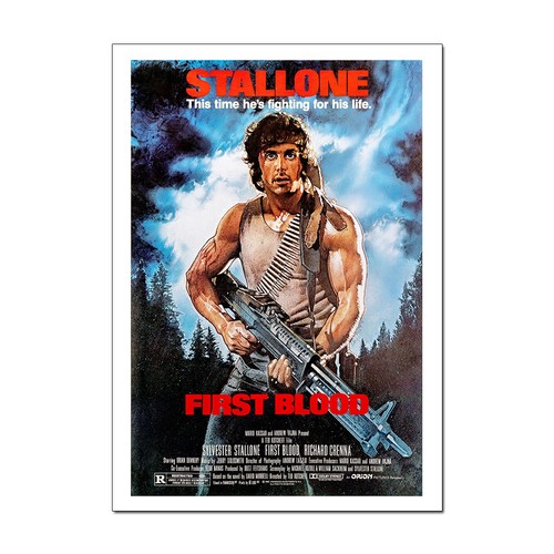 Rambo movie poster first - poster,