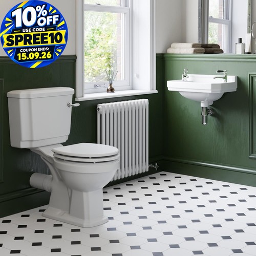 Bathroom suite close - bathroom, coupled