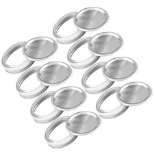  Large Mason Jars with Lids