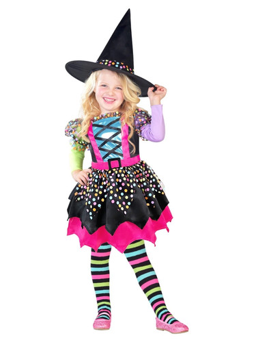 Polka dot witch - dot,