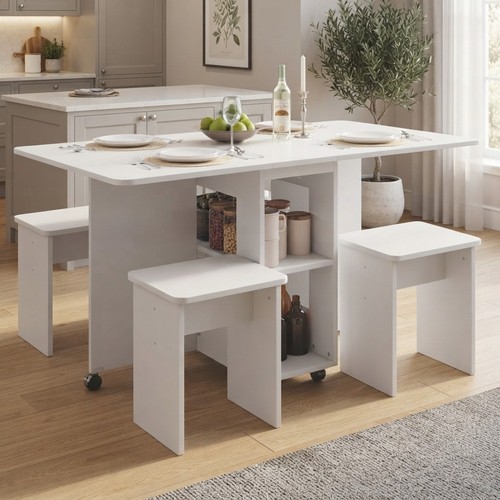 Compact dining table and - dining, chair