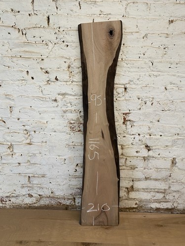 Waney edge live - edge, walnut