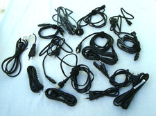 Job lot of  C7 Figure 8 Extension Lead Power Cables to  Euro and USA 2 PIN