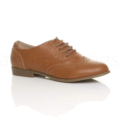 Womens ladies flat - low, heel