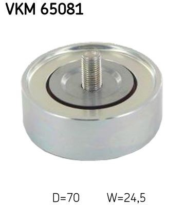 Ribbed belt deflection guide - belt, deflection/guide