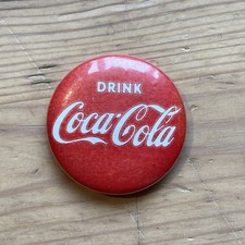 Vintage Coca-Cola Advertising Pin Badge 3cm diameter