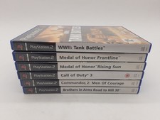 6x PS2 War Games Bundle - COD