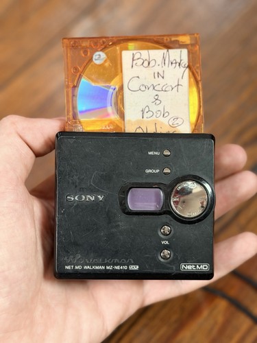 Sony walkman portable minidisc - sony,