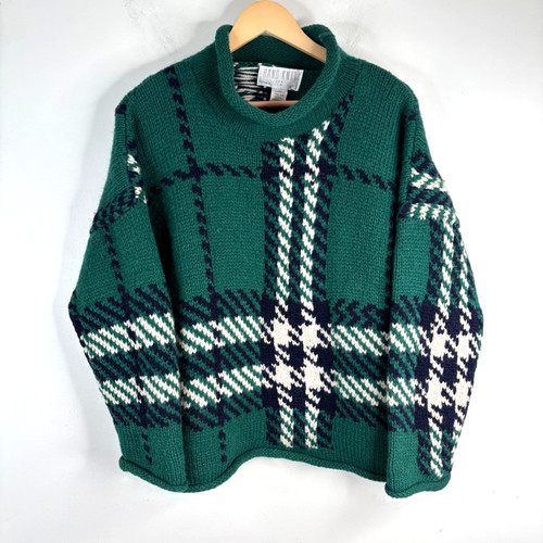 Vtg hand knit - knit, wool