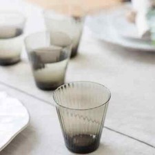 GARDEN TRADING SET OF 4 BERKELEY TUMBLERS - SMOKE DESIGN BNIB - FREE DELIVERY