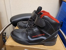Frank Thomas Men's Motorcycle Boots In Black Size UK 8