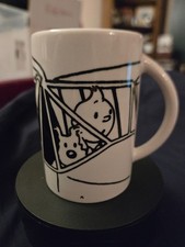 Tintin snowy ceramic mug - tintin,