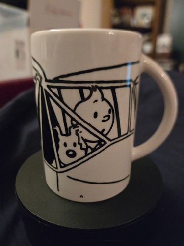 Tintin snowy ceramic mug - ceramic,