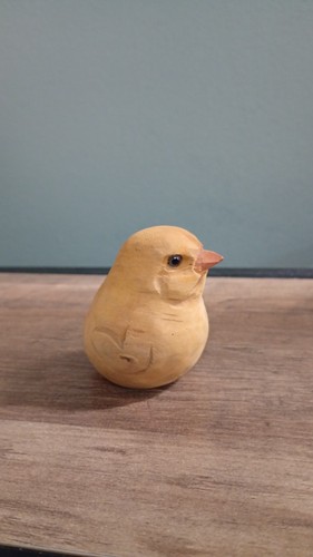 Wooden hand carved yellow - wooden,